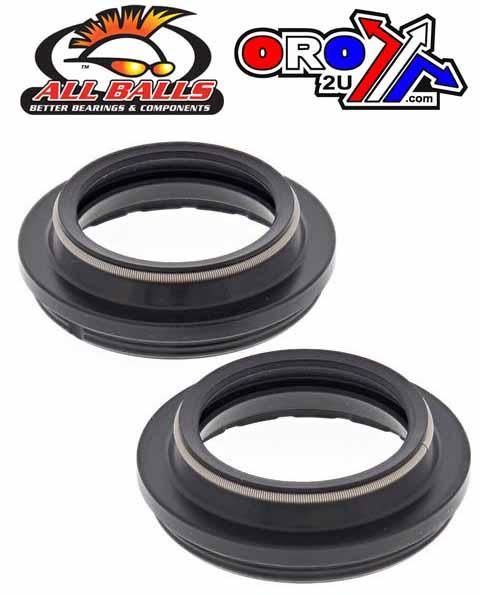 FORK DUST SEAL SET ALLBALLS, ALLBALLS 57-142 DUST SEAL KIT KTM 50