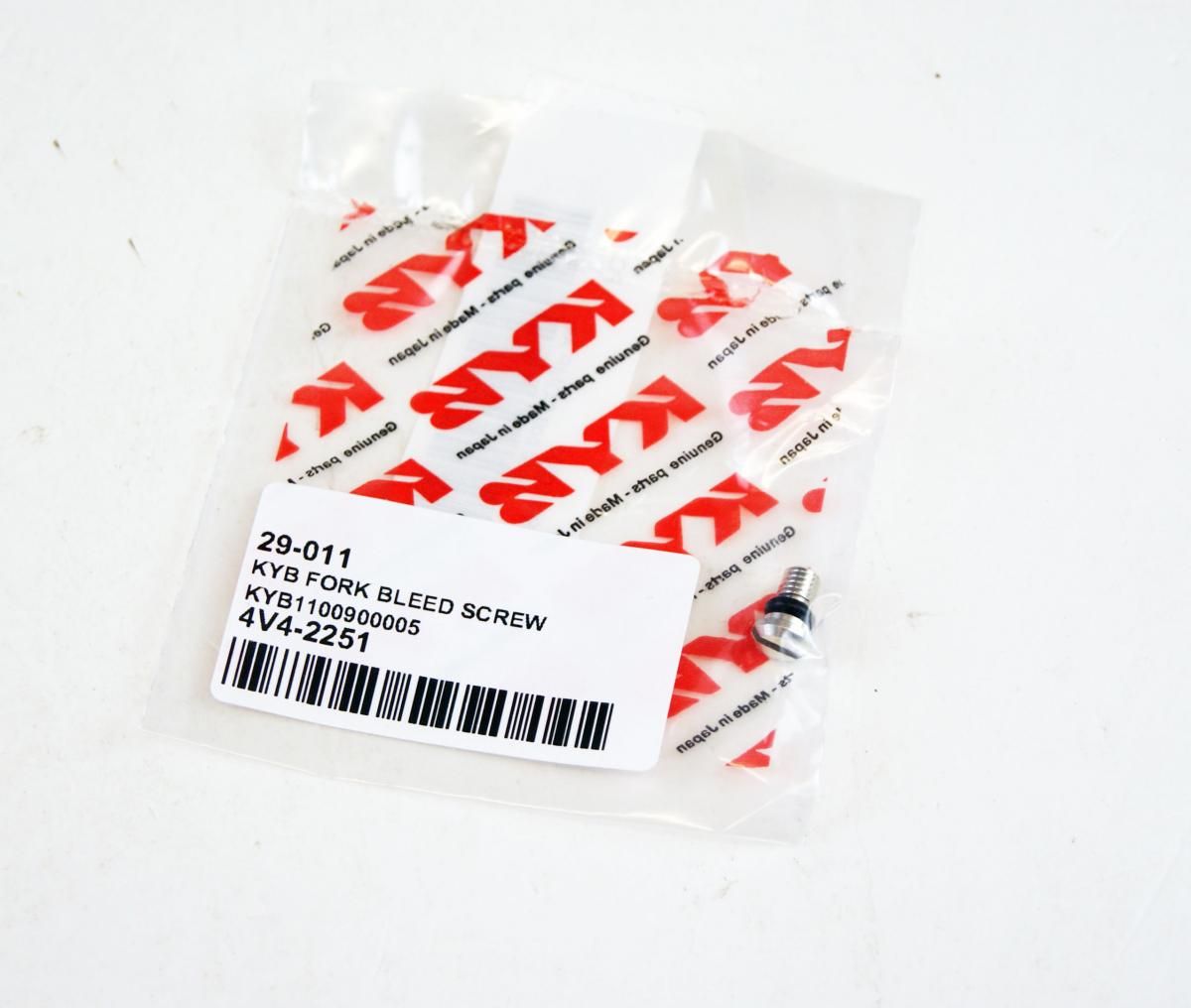 KYB FORK BLEED SCREW, KYB1100900005, KYB 001.04429 - Image 2