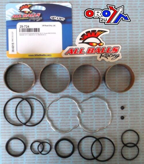 FORK BUSHING KIT 05-19 KAW KX/SUZ RM/RMZ 125-450, ALLBALLS 38-6015 DIRT