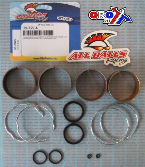 FORK BUSHING KIT 97-17 SUZ RM250/HON CR/CRF250/450, ALLBALLS 38-6020 DIRT
