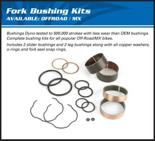 FORK BUSHING KIT 92-04 HON XR250/YAM WR200, ALLBALLS 38-6018 DIRT