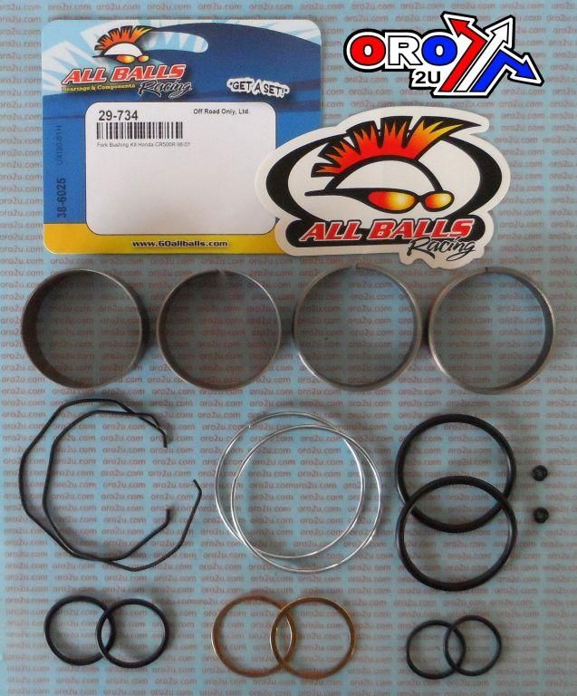 FORK BUSHING KIT 96-01 HON CR500R, ALLBALLS 38-6025 DIRT - Image 3