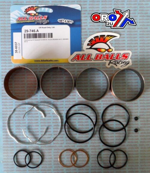 FORK BUSHING KIT 00-22 KAW KLX400/SUZ DRZ400, ALLBALLS 38-6037 DIRT