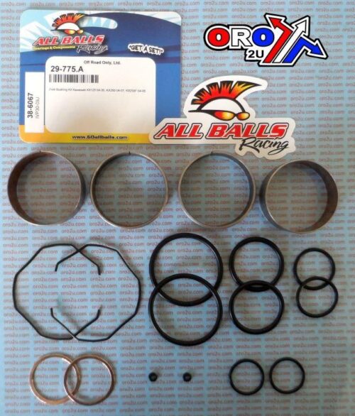 FORK BUSHING KIT 04-07 KAW KX125/250, ALLBALLS 38-6067 DIRT