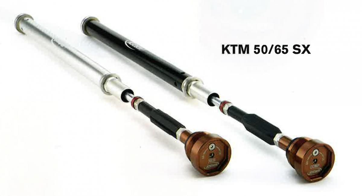 DAMPING SYSTEM KTM HUSQ 50 2017-20, FRONT FORK CARTRIDGES, KTECH, 120-012-155-050 - Image 2