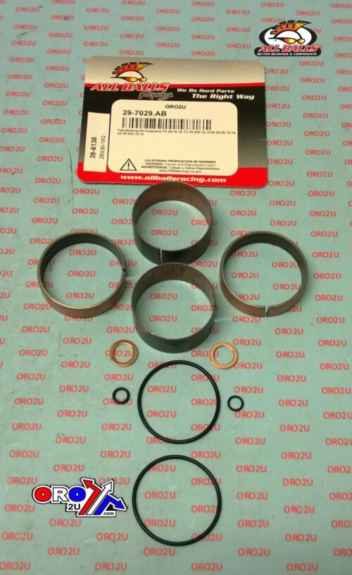 FORK BUSHING KIT 16-22 GAS/HUSKY/KTM 85/FREERIDE 250, ALLBALLS 38-6136 DIRT
