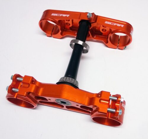 TRIPLE CLAMPS 22 ORANGE SX/SXF 13-20, OFFSET 22mm SCAR S5417OR