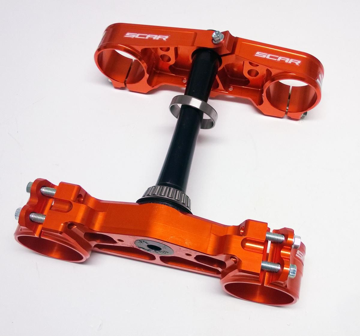 TRIPLE CLAMPS 22 ORANGE SX/SXF 13-20, OFFSET 22mm SCAR S5417OR