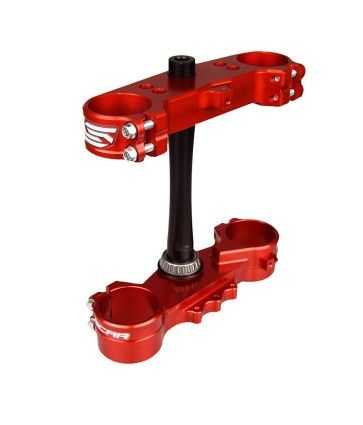 TRIPLE CLAMPS RED BETA RR 16-23, OFFSET 20mm SCAR S7410