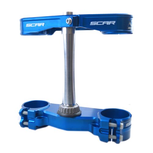 TRIPLE CLAMPS BLUE FC/TC 2023, OFFSET 22mm SCAR S5418BL