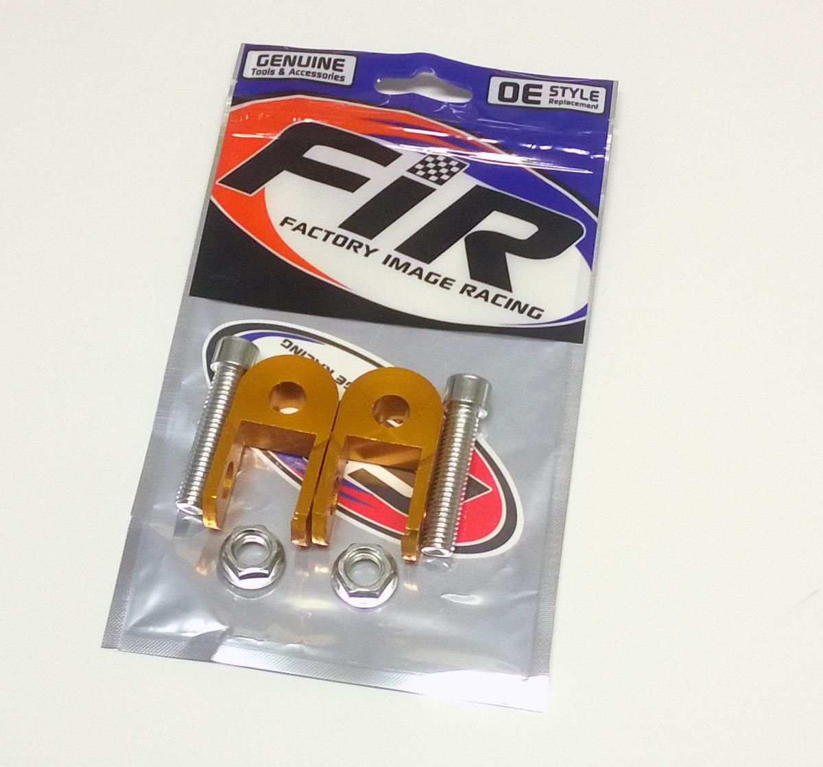 SHOCK ABSORBER HIGH EXTENSION RISER KIT WITH BOLT HARDWARE, GOLD - Image 3