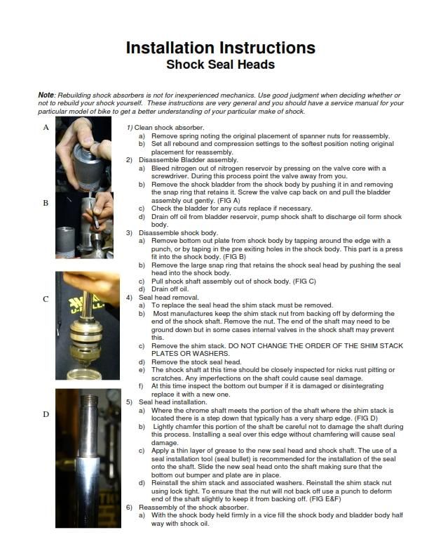 REAR SHOCK SEAL BLOCK 14.0x40, ALLBALLS 37-1118 40x14 - Image 2