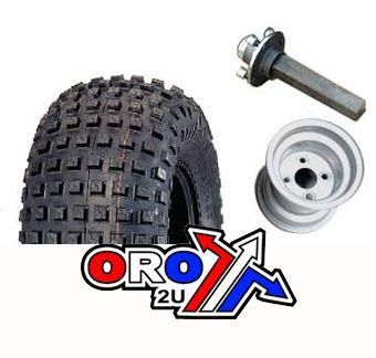 WHEEL KIT 22×11-8 E-MARK, 650KG CAPACITY / TRAILER HUB KIT, ATV TRAILER