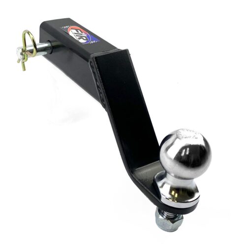 50mm BALL 60 DROP MOUNT+PIN, ATV UTV QUAD HITCH MOUNT