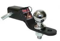 50mm BALL 60 DROP 2H MOUNT+PIN, ATV UTV QUAD HITCH MOUNT