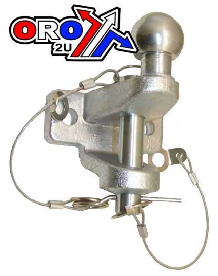 DUAL TOW HITCH 3500KG, TOW BALL HITCH HD DUAL, RE 3588