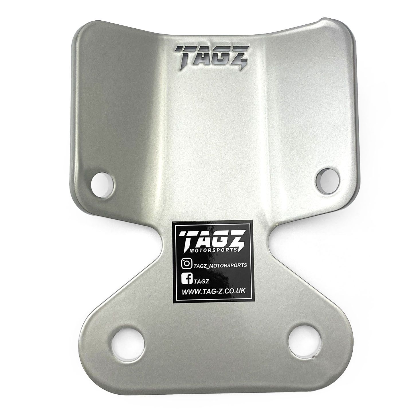 5MM HEAVY DUTY PLATE SILVER, TOW BAR BUMPER PROTECTOR PLATE - Image 3