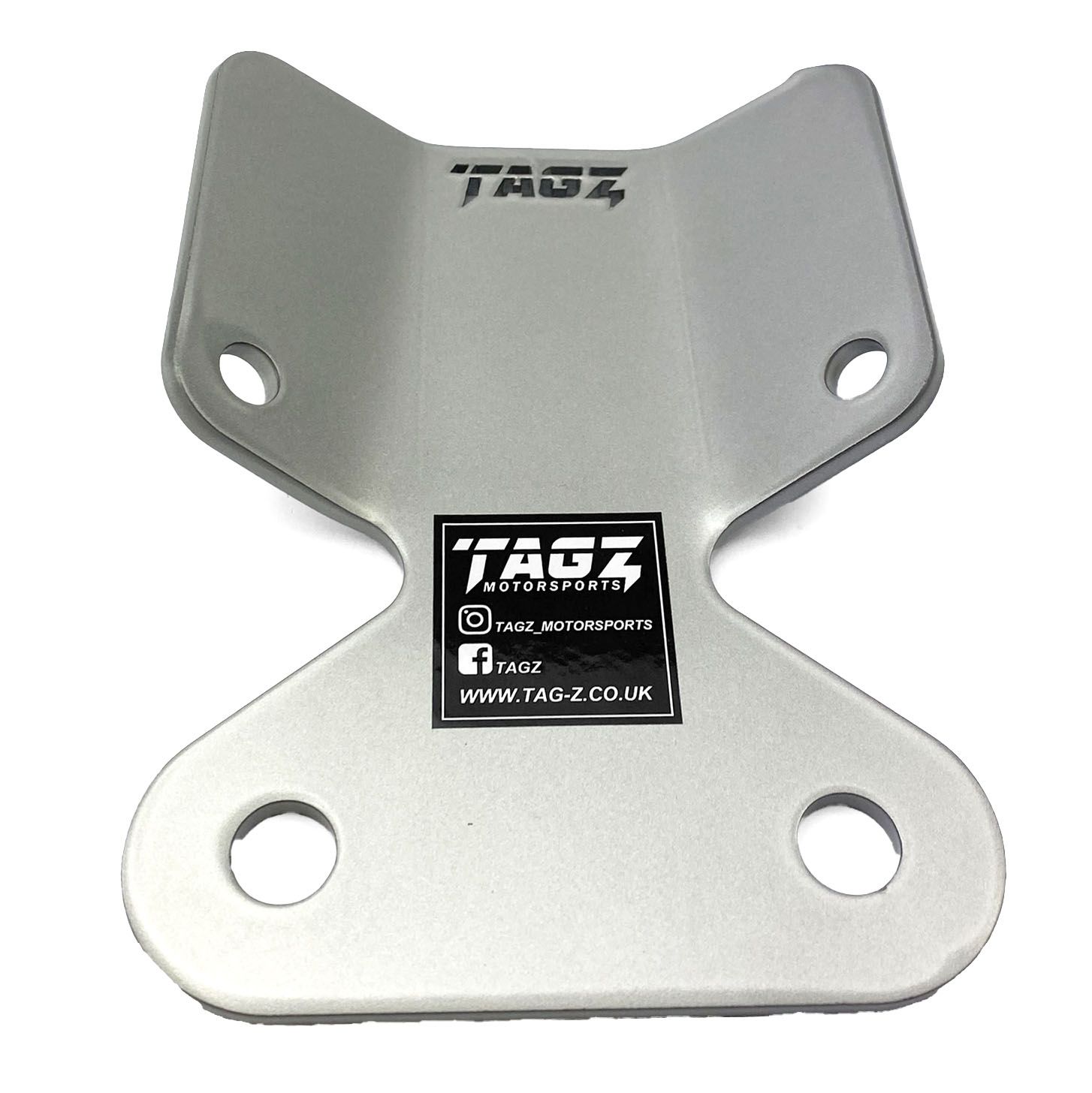 5MM HEAVY DUTY PLATE SILVER, TOW BAR BUMPER PROTECTOR PLATE - Image 4