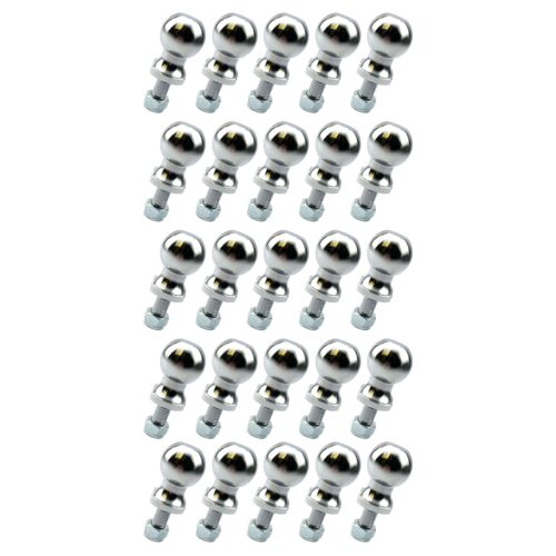 TRADE PACK 25 BALL HITCH, TRADE Â£5.60 EACH[UNPACKED], 50mm TOW BALL UK SIZE