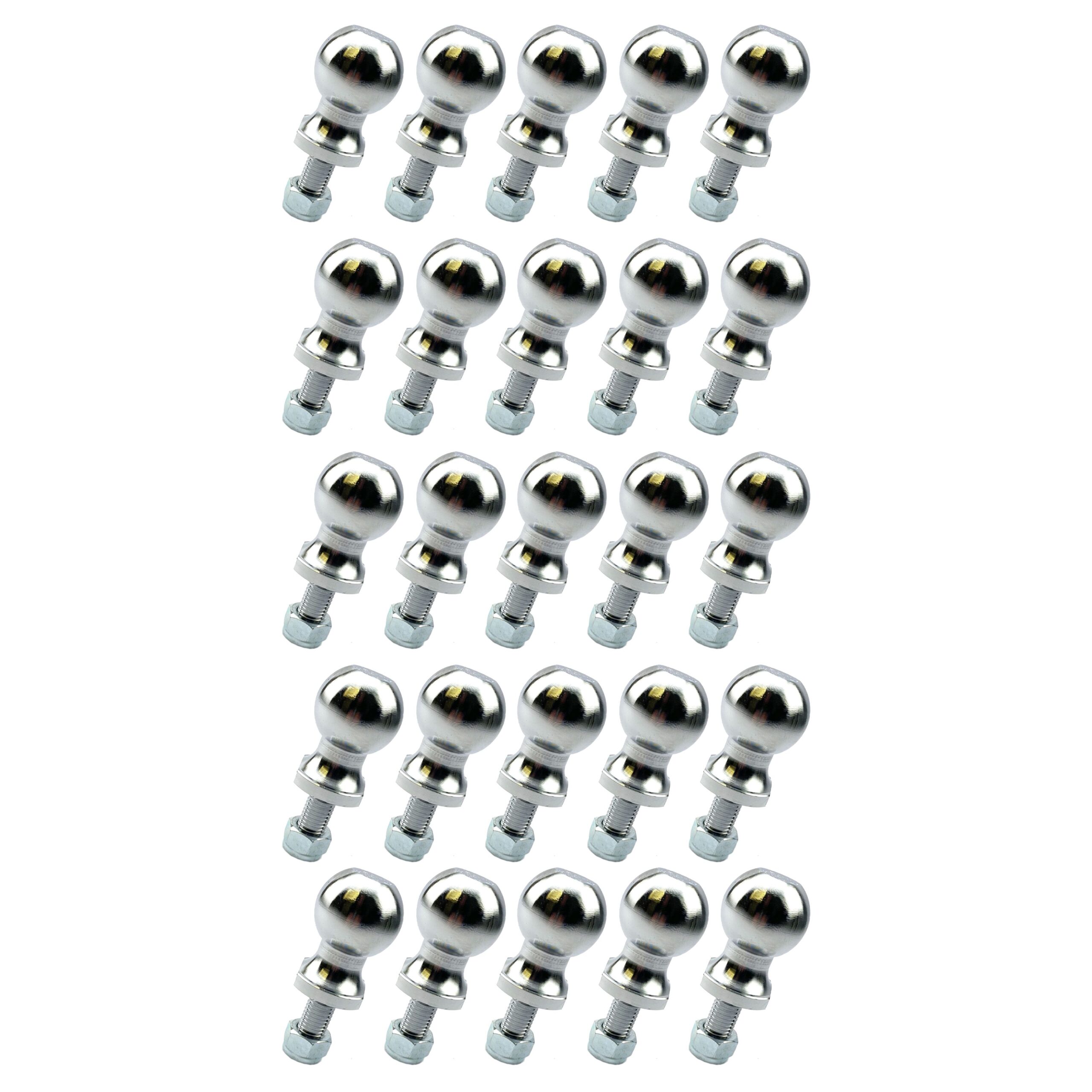 TRADE PACK 25 BALL HITCH, TRADE Â£5.60 EACH[UNPACKED], 50mm TOW BALL UK SIZE
