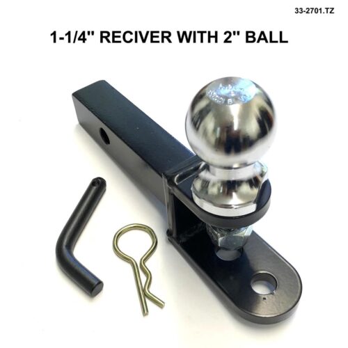 Trail Hitch 1-1/4″ Reciver 2″ Ball, TAG-Z HITCH / 43-1002, Arctic Cat 1000 H2 LTD 11, 1000 H2 MUDPRO 10-11, 1000 H2 THUNDERCAT 08-10, 1000 MUDPRO LTD 12-17, 1