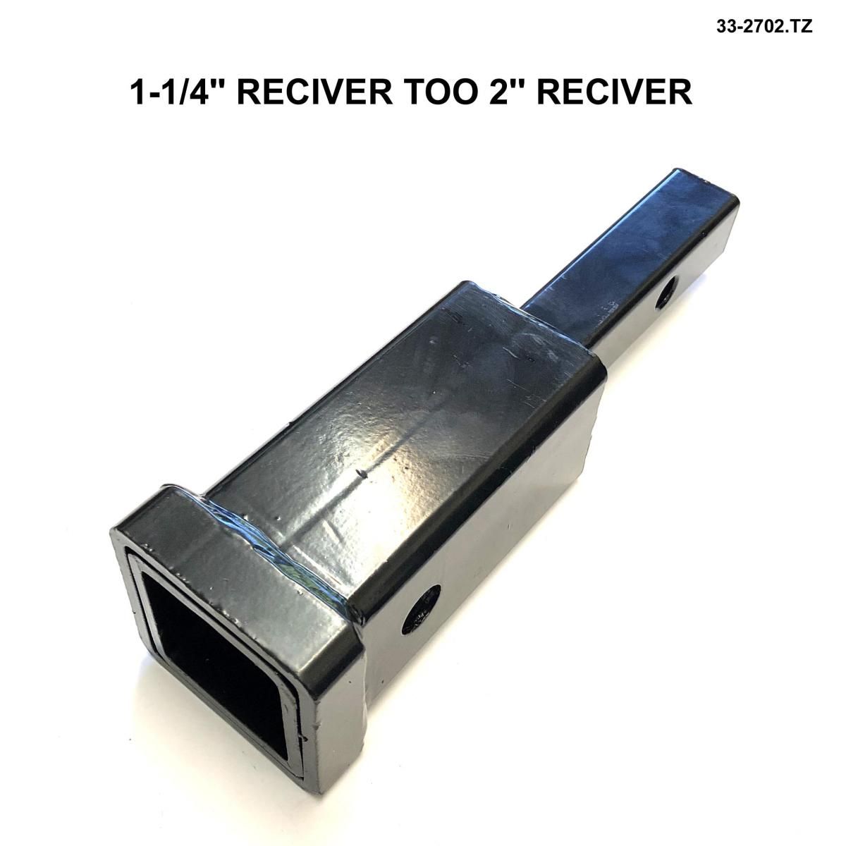 Trail Hitch 1-1/4" to 2" Adaptor, TAG-Z HITCH /43-1004, Arctic Cat 1000 H2 LTD 11, 1000 H2 MUDPRO 10-11, 1000 H2 THUNDERCAT 08-10, 1000 MUDPRO LTD 12-17, 1