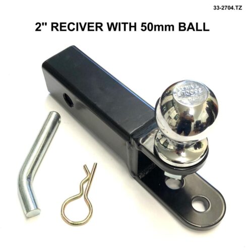 Hitch 2″ receiver 50mm ball, TAG-Z HITCH / 43-1007