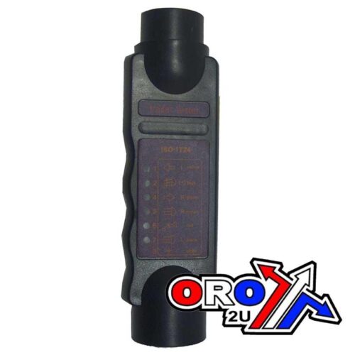 TESTER 7 PIN TRAILER / TOW, SOCKET TEST / LIGHT BORED, RE 6104