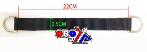 HANDLE BAR LOOP STRAP EXTENSIONS, UP-12391, PAIR, SECURE.