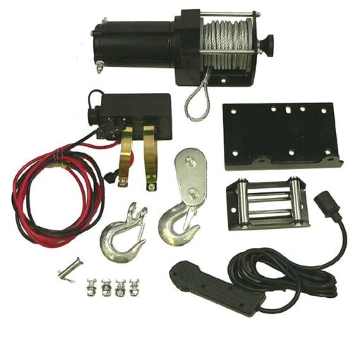 12V WINCH 3000LB/1350KG, ATV/UTV, STEEL CABLE, ARROWHEAD WIN0011 431-01010