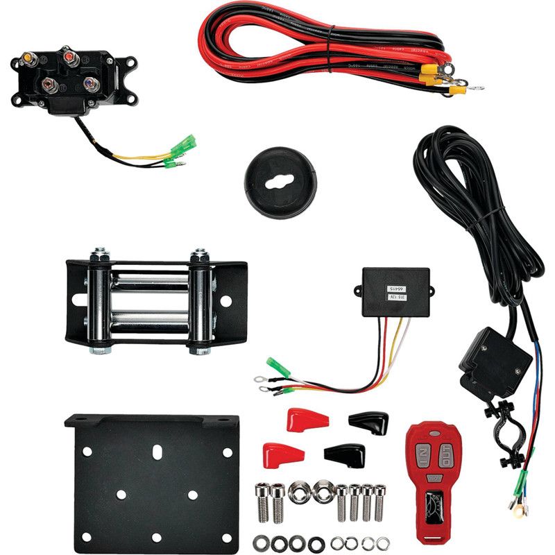 12V WINCH 3500LB/1550KG, ATV/UTV, STEEL CABLE, 4 BOLT, ARROWHEAD 431-01023 - Image 3