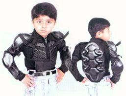 KIDS IMPACT BODY ARMOUR SMALL - Image 3