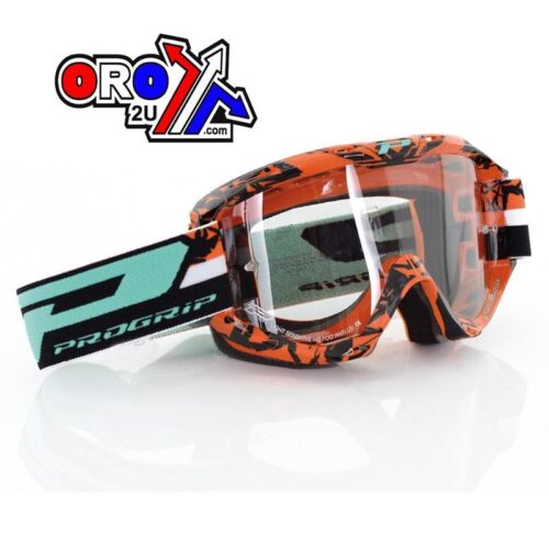 PRO GRIP L/S GOGGLE ORANGE/BLACK, PG3450/16