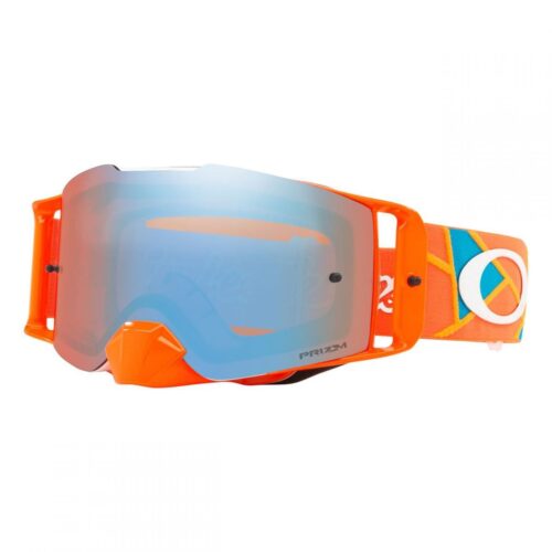 OAKLEY FRONT LINE TROY LEE DESIGN, OA OO7087-28, METRIC, RED/ORANGE, SAPPHIRE IRIDIUM LENS