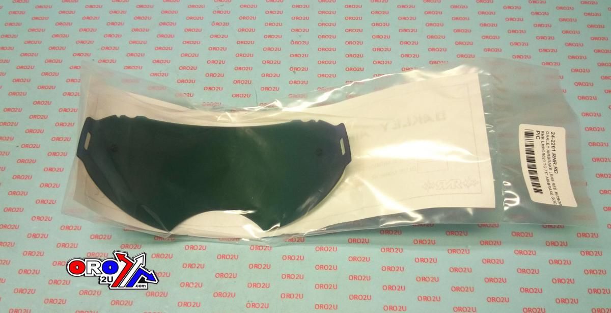OAKLEY AIRBRAKE LENS RED MIRROR, RNR LMPCR023 TO FIT AIRBRAKE GOGGLES, NOT GENUINE OAKLEY