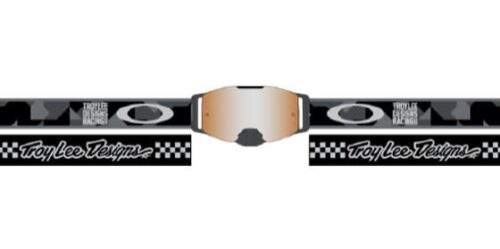 OAKLEY FRONT LINE TROY LEE DESIGN 2020, OA OO7087-52, CONFETTI STEALTH 2020, STEALTH, BLACK PRIZM LENS