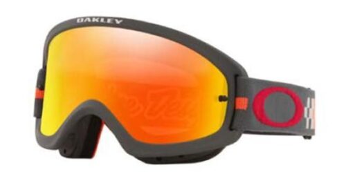 OAKLEY O FRAME 2.0 XS TLD CHECKERBOARD RED, OA OO7116-11, TROY LEE DESIGN 2020, FIRE IRIDIUM LENS