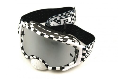 RNR PLATINUM TEAR OFF MIRRORED, CHQ FLAG GOGGLE, GAM10, TEAR OFF