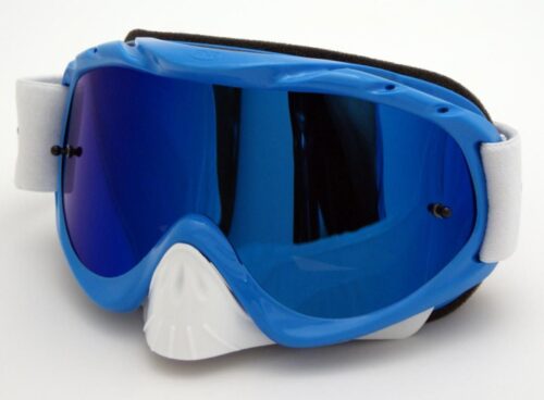 RNR HYBRID PACIFIC BLUE MIRRORED LENS, PACIFIC BLUE GOGGLE, GH44M, MIRRORED LENS