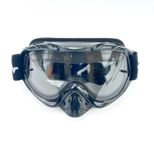 RNR HYBRID BLACK VENTED LENS, BLACK GOGGLE, GH23DV, VENTED LENS