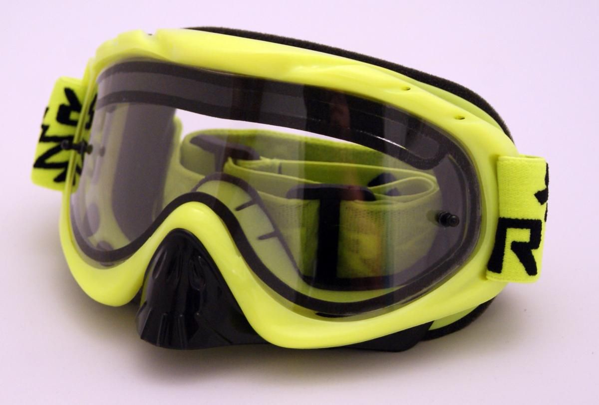 RNR HYBRID PSYCHO YEL VENTED LENS, PSYCHO YELLOW GOGGLE, GH61DV, VENTED LENS
