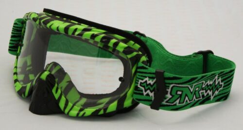 RNR HYBRID WILD GN/BK TEAR OFF, WILD GREEN & BLACK GOGGLE, GH367TO, TEAR OFF