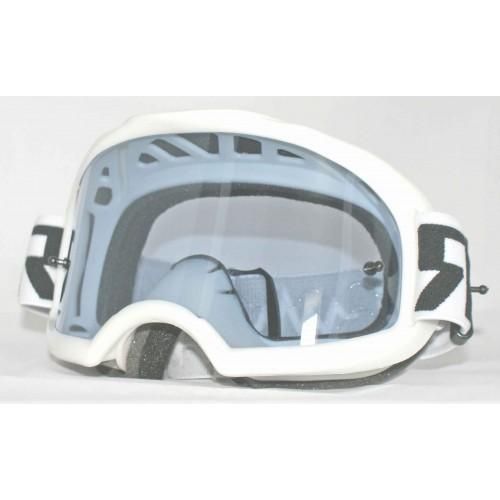 RNR COLOSSUS WHITE TEAR OFF, WHITE GOGGLE, GX22TO, TEAR OFF