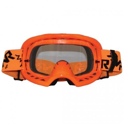 RNR COLOSSUS NEON ORANGE TEAR OFF, NEON ORANGE GOGGLE, GX66TO, TEAR OFF