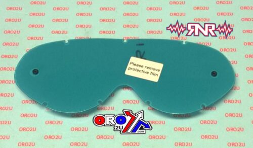 HYBRID TEAR OFF LENS BLUE RIP N ROLL, ANTI FOG, ANTI SCRATCH, LB201