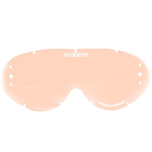 HYBRID XL ROLL OFF LENS PINK RAISED STRIP, ANTI FOG, ANTI SCRATCH, LPR201RXL