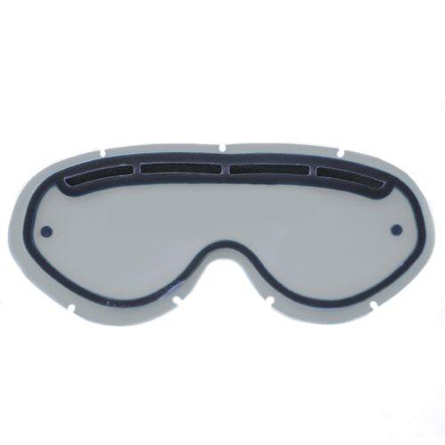 HYBRID TEAR OFF VENTED LENS SMOKE, ANTI FOG, ANTI SCRATCH, DVS201