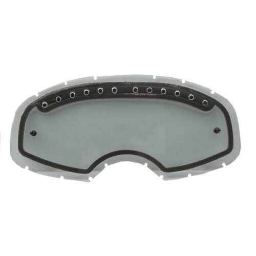 COLOSSUS TEAR OFF LENS SMOKED DOUBLE VENTED, ANTI FOG, ANTI SCRATCH, DVS00