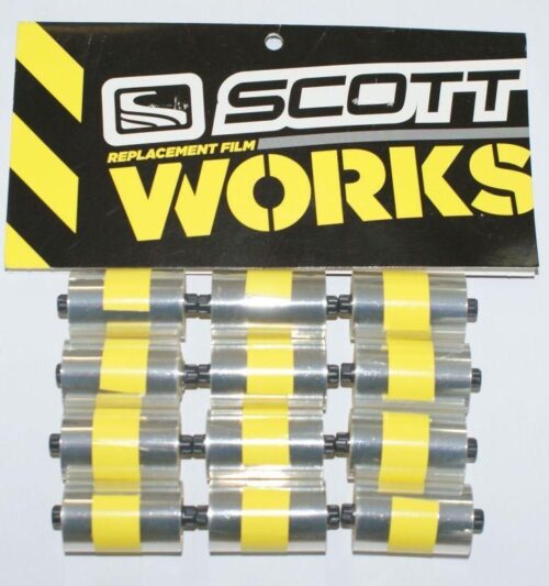 SCOTT WFS. FILM PACK/12, 31mm STD ROLL OFF FILM, OAKLEY, SMITH