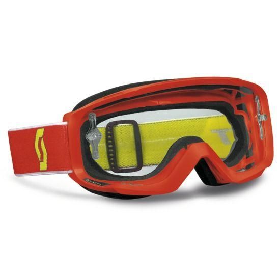SCOTT SPLIT OTG GOGGLES RED